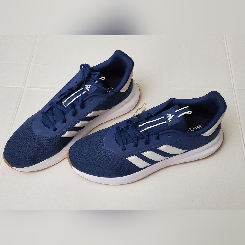 Adidas Mens Athletic Shoes**Sz 12 Reg**Lace Up**Navy Blue**NIB